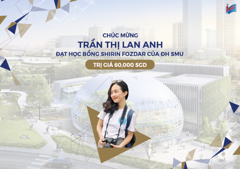 INEC chúc mừng học sinh nhận học bổng giá trị từ SMU