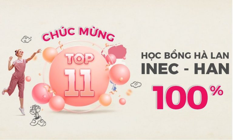 Học bổng INEC – HAN 100% gọi tên 11 ứng viên xuất sắc nhất