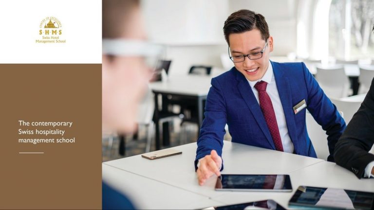 Phá vỡ giới hạn nghề nghiệp khi du học ngành hospitality tại SHMS Thụy Sĩ