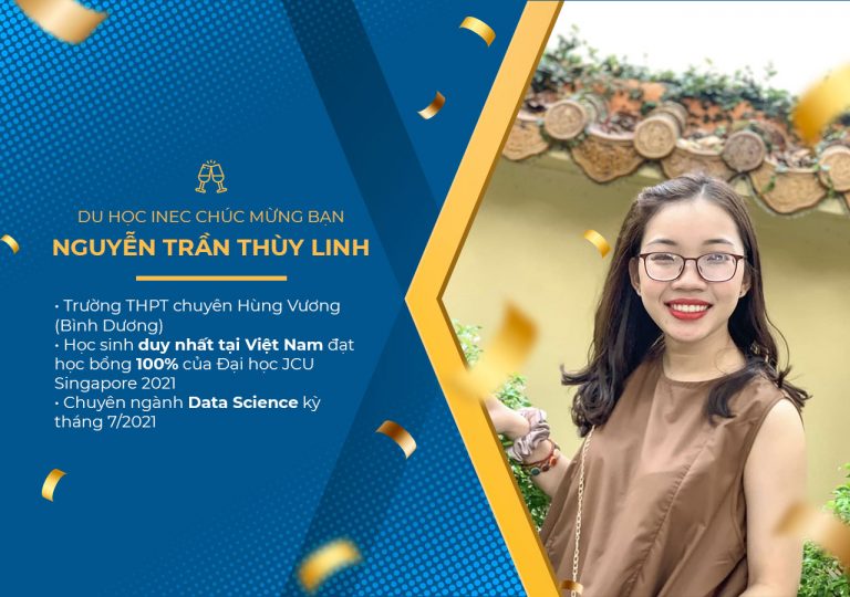Học bổng JCU Singapore 100% – Chúc mừng học sinh của INEC là chủ nhân duy nhất