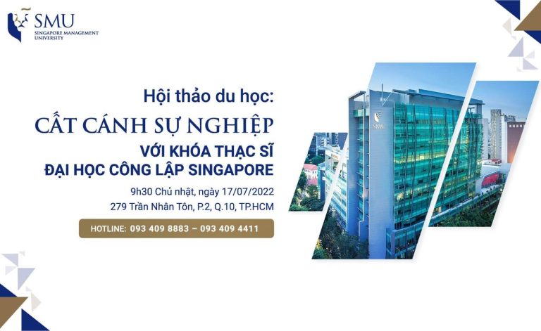 Bước tiến lớn cho sự nghiệp với khóa thạc sĩ đại học công lập Singapore