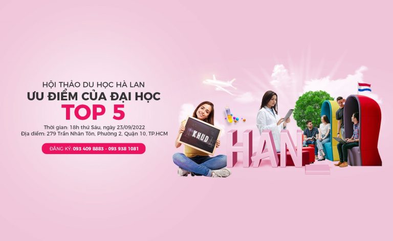 Hội thảo du học Hà Lan: Giáo dục, học bổng, cơ hội tại đại học top 5