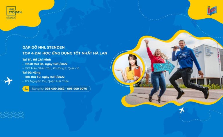 Hội thảo du học Hà Lan: Môi trường học tập tuyệt vời tại NHL Stenden