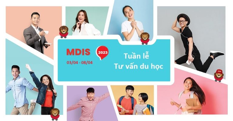 Tuần lễ tư vấn du học tháng 4/2023 cùng Học viện MDIS Singapore