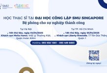Nâng tầm sự nghiệp cùng hội thảo thạc sĩ Đại học SMU Singapore