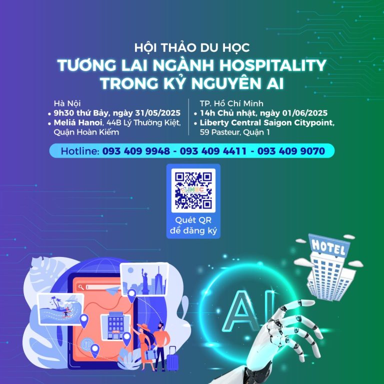 Sinh viên cần chuẩn bị gì cho ngành Hospitality trong kỷ nguyên AI?