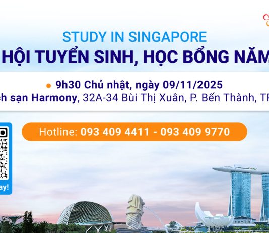 Triển lãm Du học Singapore – Định hướng học tập & nghề nghiệp tương lai