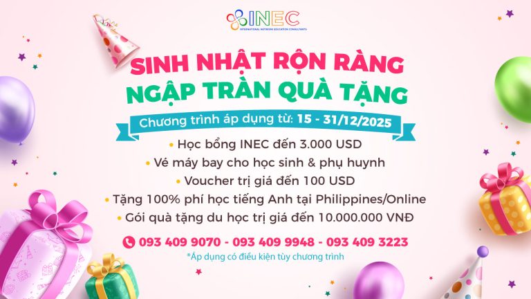 19 năm INEC – Một hành trình, nhiều ước mơ du học được chắp cánh