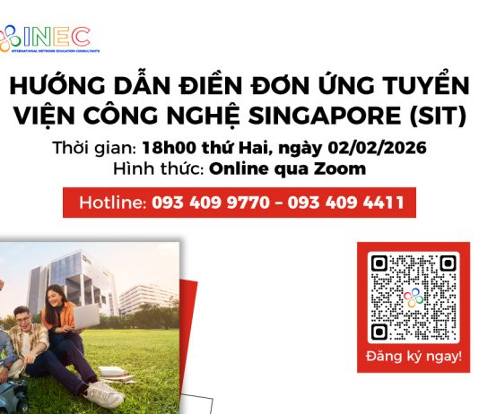 Lộ trình vào đại học công lập Singapore SIT cho học sinh lớp 12